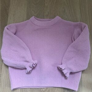 Zara Soft Pink Knit Sweater